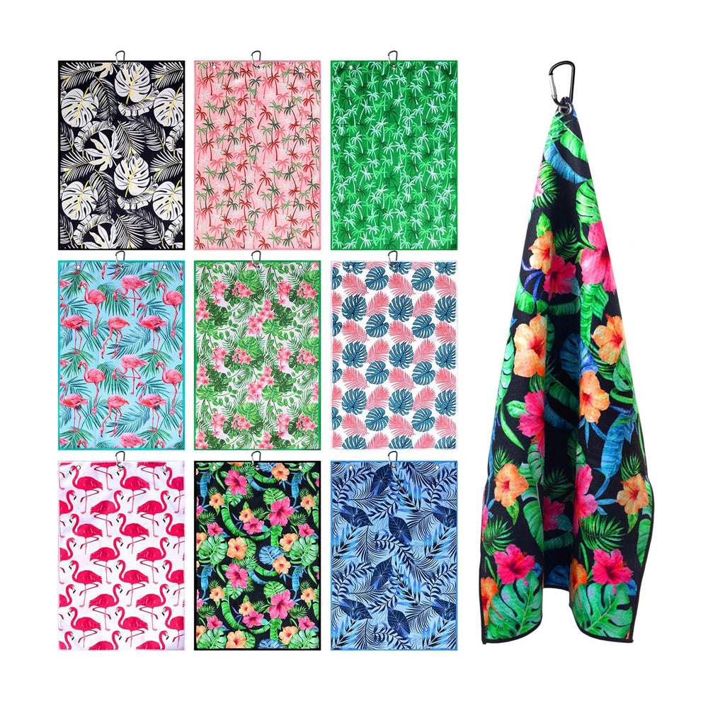 Microfiber Waffle Golf Towel Set (3-Pack)
